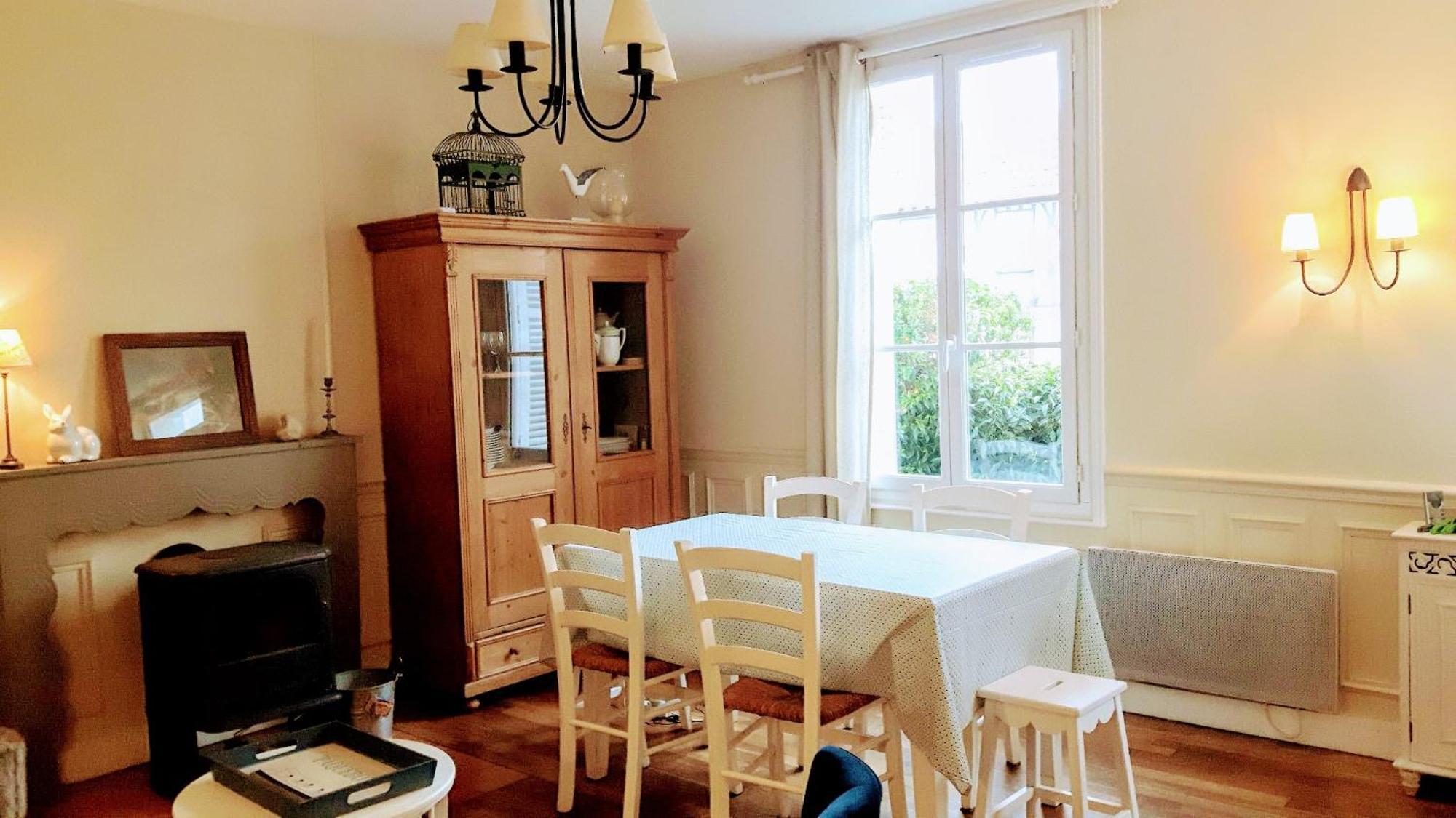 Le De La - 2ch, 2 Sdb - Terrasse - Deco De Charme - 500m * Cabourg